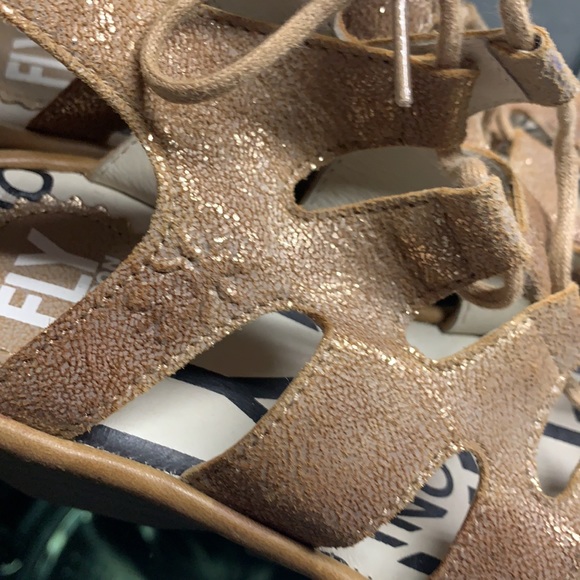 Fly London Yexa lace up sandal - Picture 4 of 8